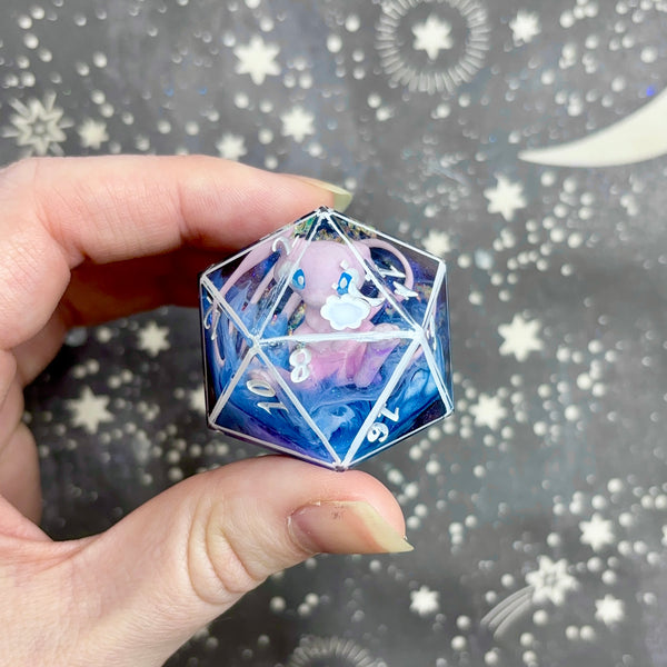 "Mew Squish" - 35mm Show-Off Logo d20