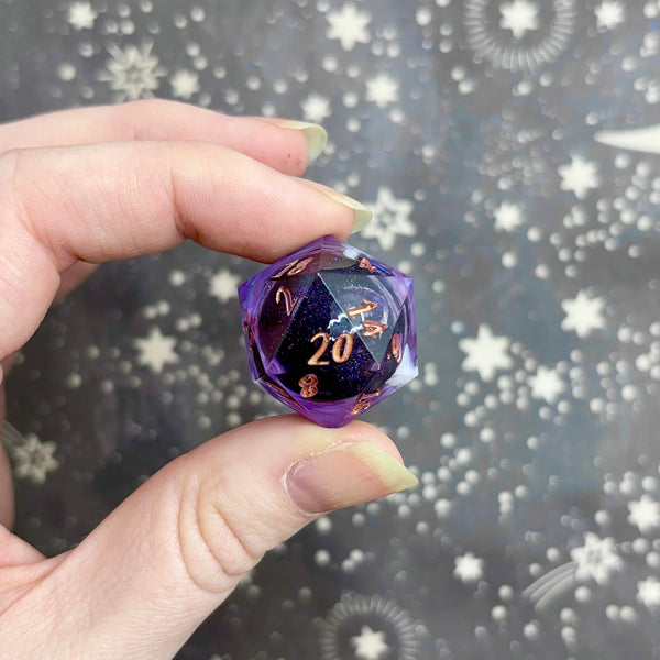 "Dark Core" - Show-Off Numeric d20