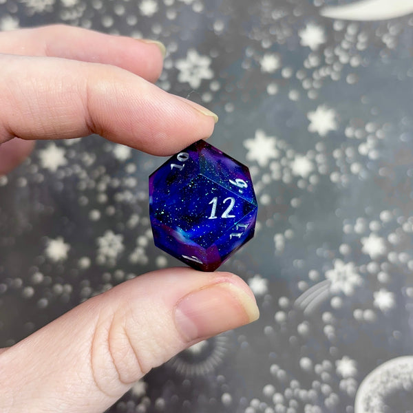 "Galaxies Beyond" - 7 Piece Show Off Set - Logo d20