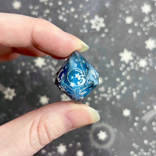 "Starry Eyed" - 6 Piece Show Off Set - Logo d20