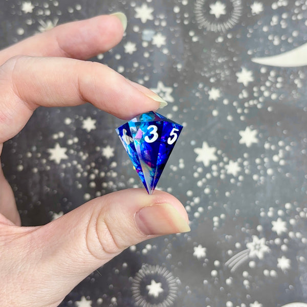"Watercolor" - Show Off Gem d6