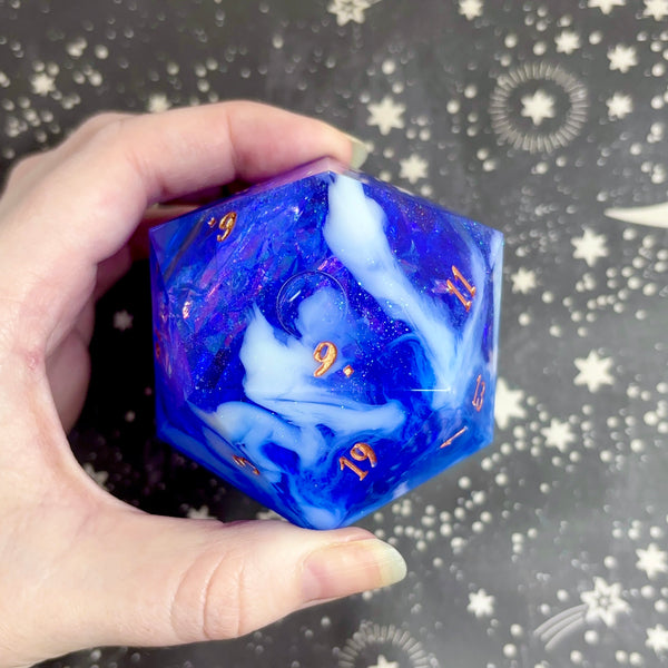 "Floroscope" - 60mm Logo d20