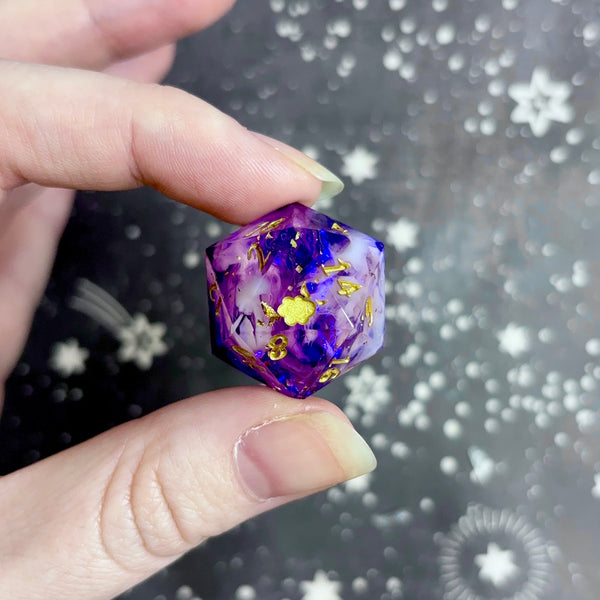 "Visionary" - Elongated 7 Piece Show Off Set - Logo d20