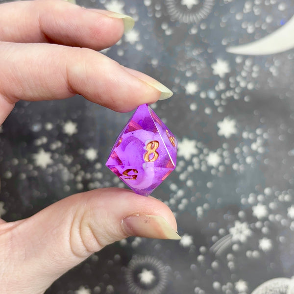 "Wisteria Wonderland" - 7 Piece Show Off Set - Logo d20