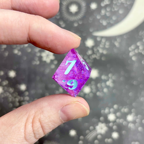 "Cotton Candy Cosmos" - 7 Piece Set - Logo d20