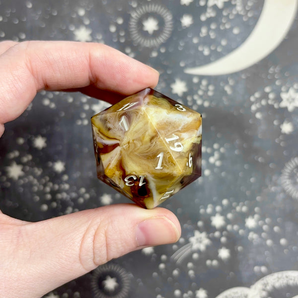 "Liquid Brown Sugar Boba" - 35mm Show-Off Logo d20