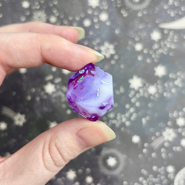 "Summer Fog" - 7 Piece Show Off Set - Logo d20