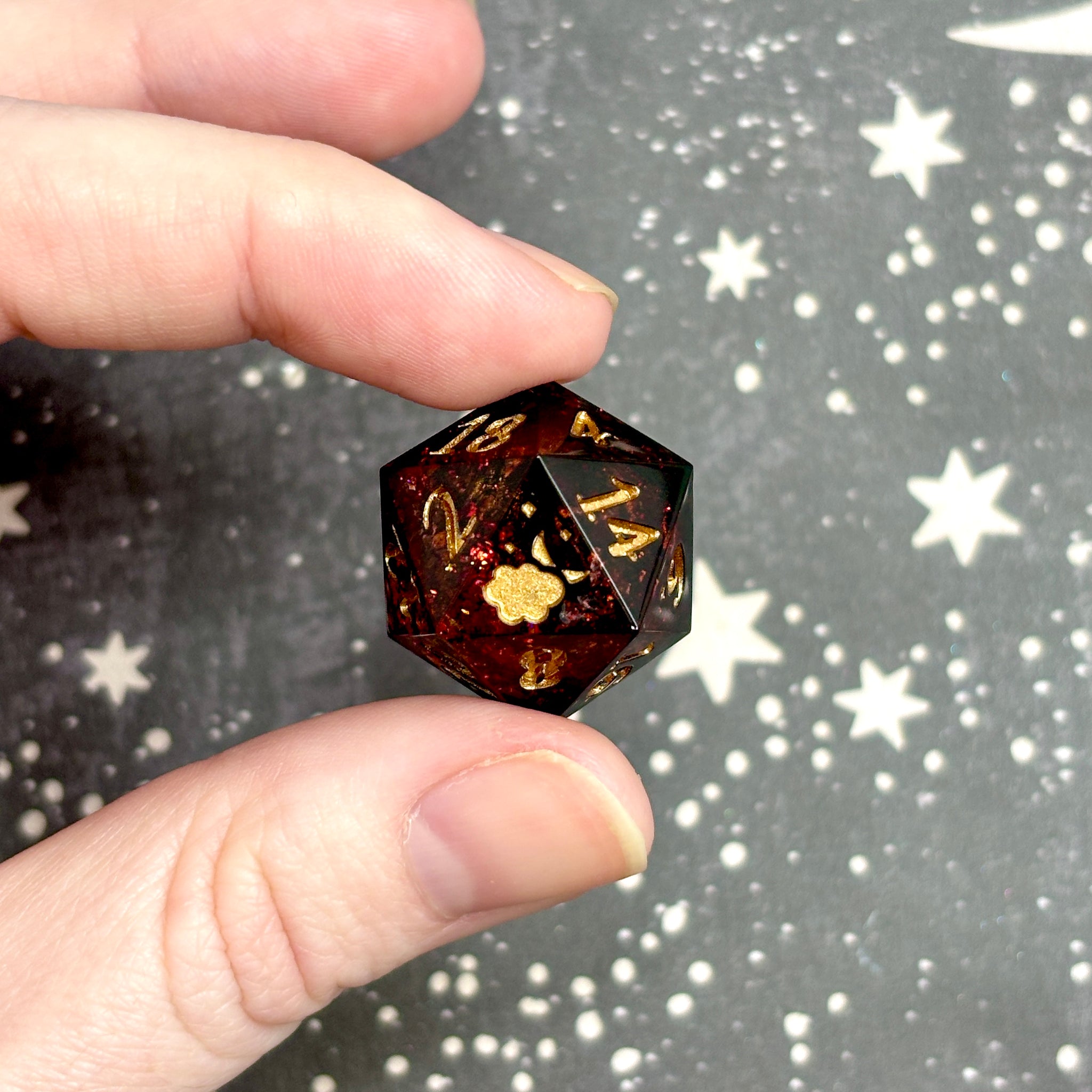 "Red and Gold" - Standard Logo d20
