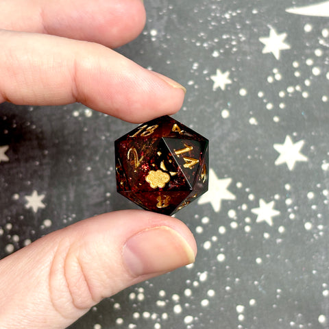"Red and Gold" - Standard Logo d20