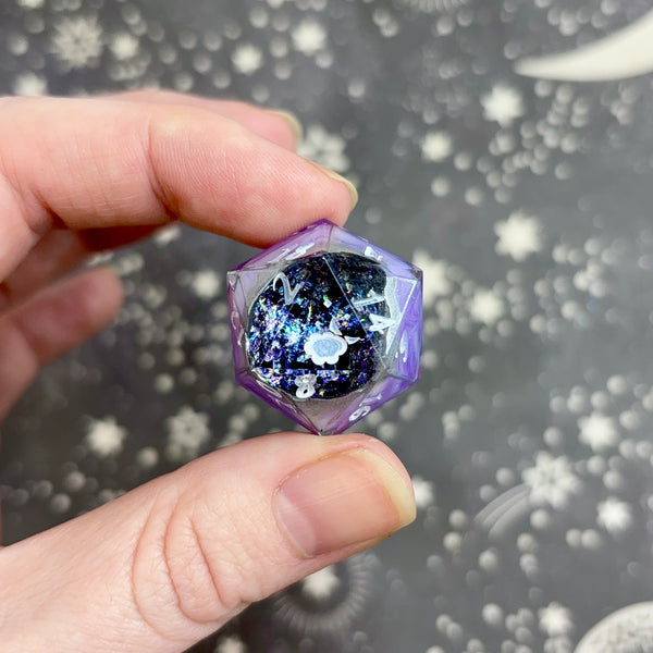 "Astral Gems" - 7 Piece Show Off Set - Logo d20