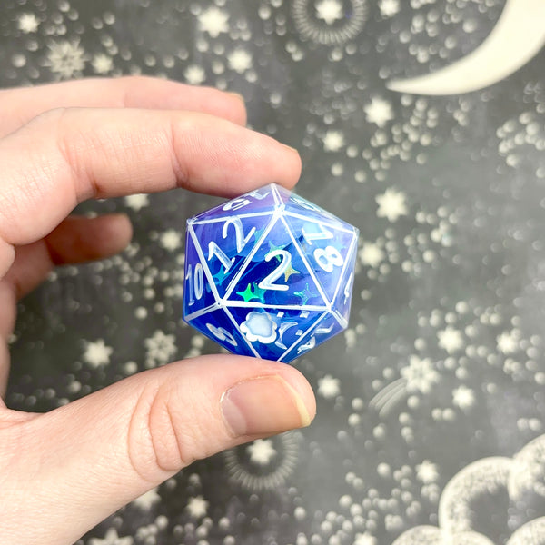 "Enlightened Spaces" - 30mm Logo d20