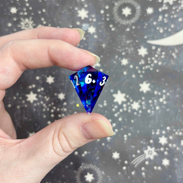 "Watercolor" - Show Off Gem d6