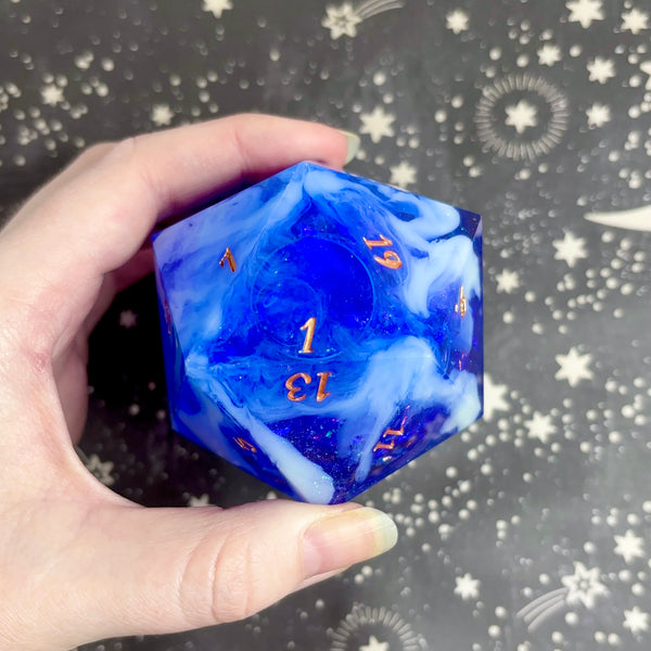 "Floroscope" - 60mm Logo d20