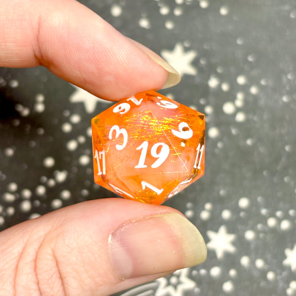 "Tangerine Tang" - Standard Numeric d20