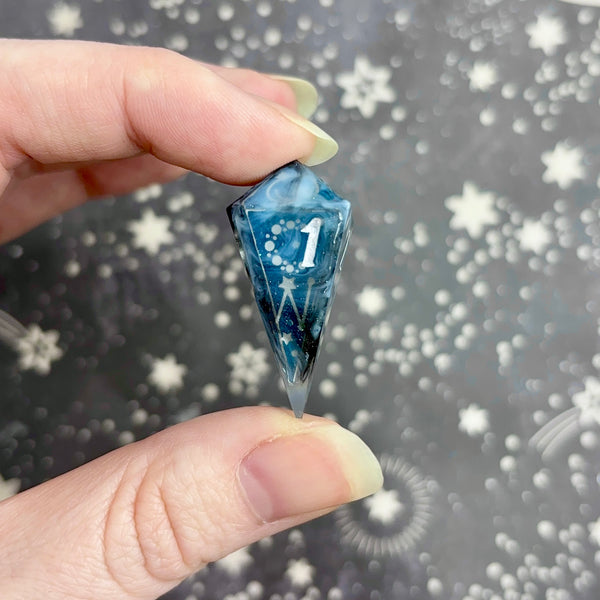 "Starry Eyed" - 6 Piece Show Off Set - Logo d20