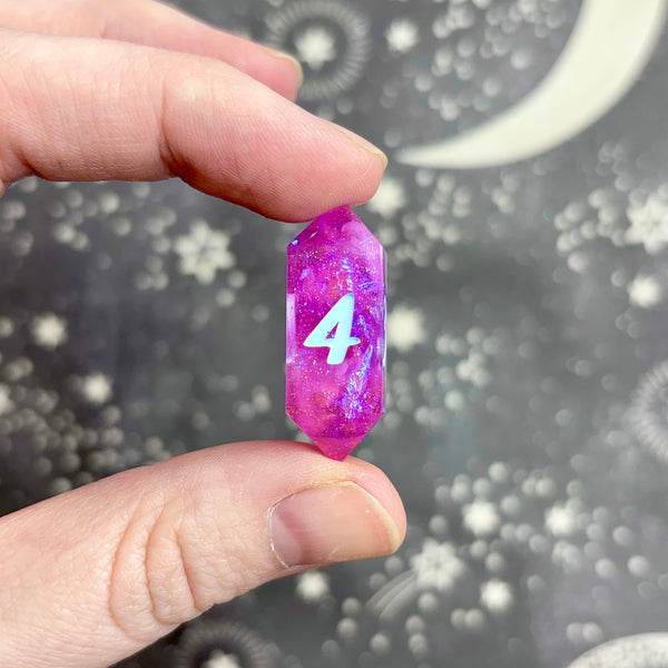 "Cotton Candy Cosmos" - 7 Piece Set - Logo d20