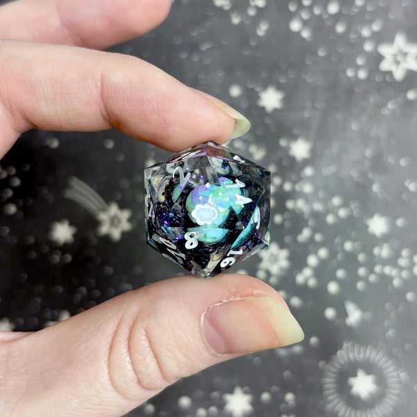 "Alien Planets" - 7 Piece Show Off Set - Logo d20