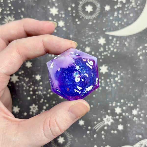 "Star Sworn" - 35mm Show-Off Logo d20
