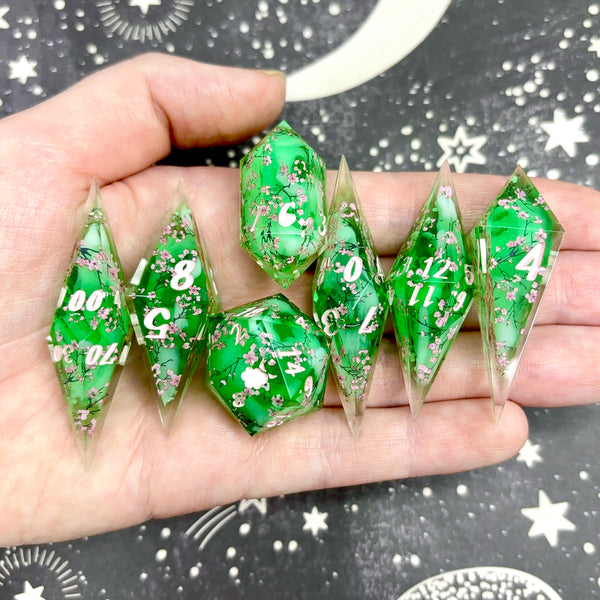 "Arizona" - Elongated 7 Piece Show Off Set - Logo d20