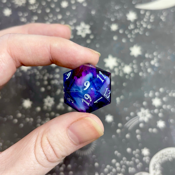 "Galaxies Beyond" - 7 Piece Show Off Set - Logo d20