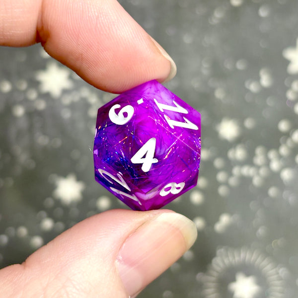 "Sky Full of Fireworks" - 7 Piece Set - Logo d20