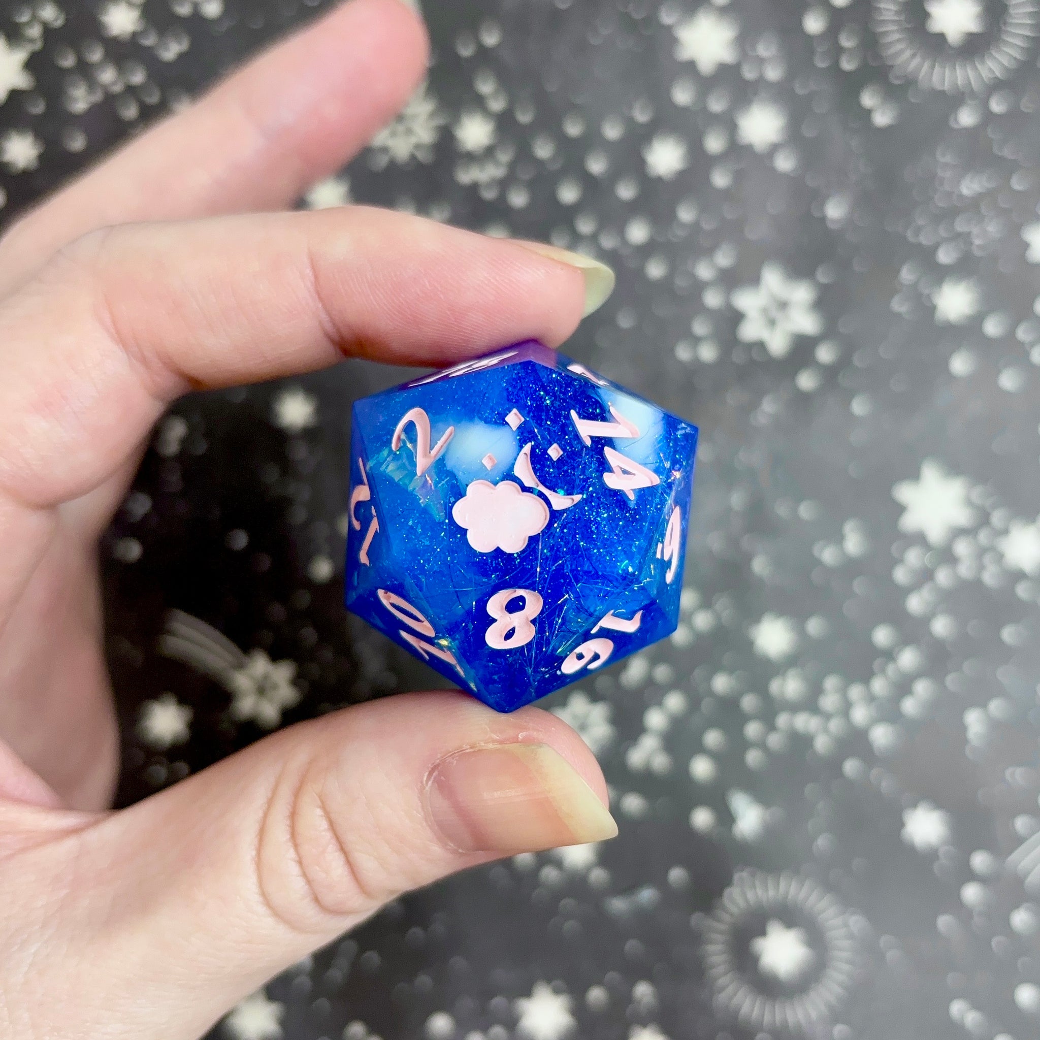 "Astral Whim" - 30mm Logo d20