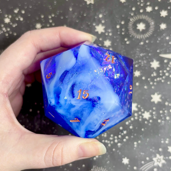 "Floroscope" - 60mm Logo d20