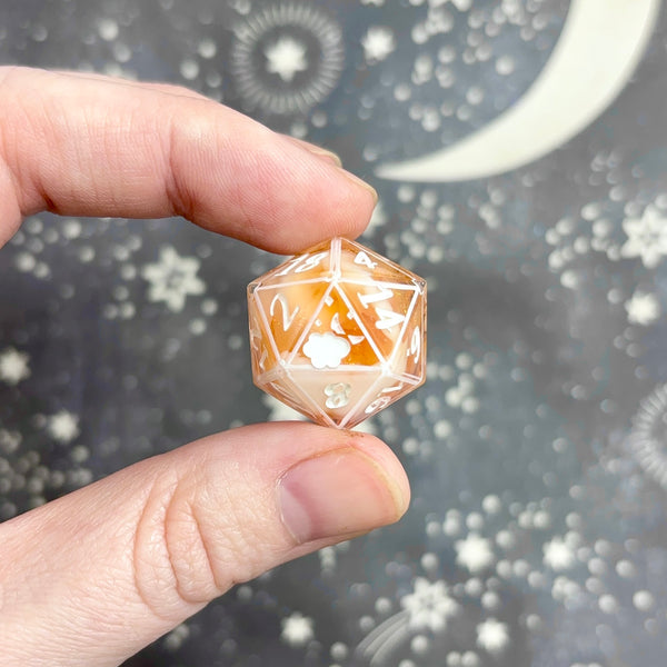 "Peachy Keen" - Standard Logo d20