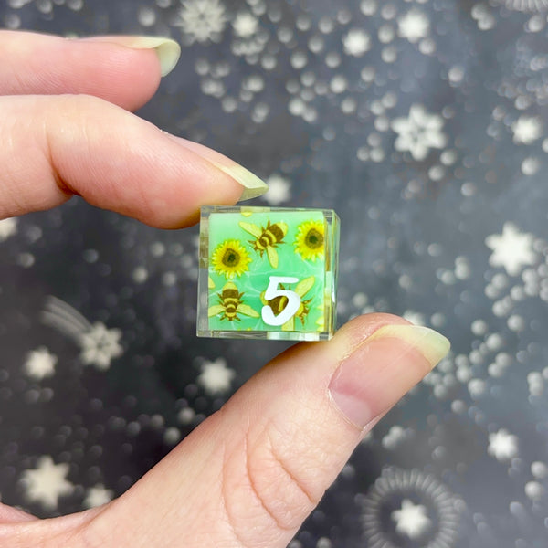 "Sunflower Summer" - 7 Piece Show Off Set - Logo d20