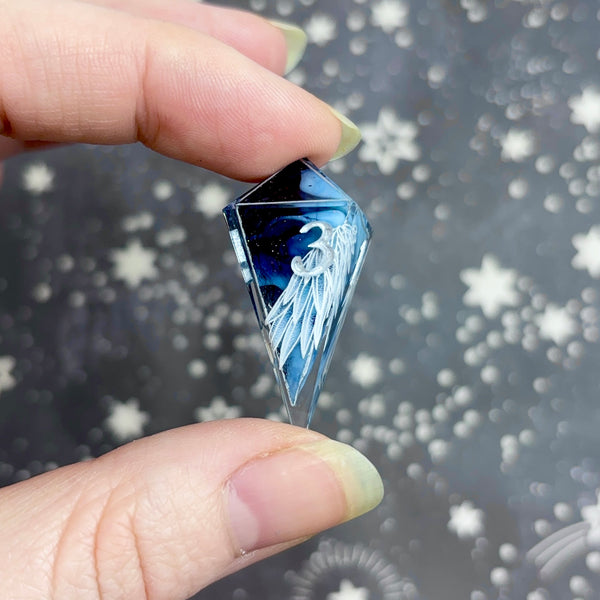 "Nightsong" - 7 Piece Show Off Set - Logo d20