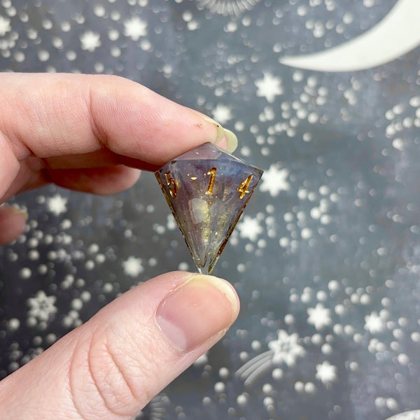 "Gold Geode" - Show Off Gem d6