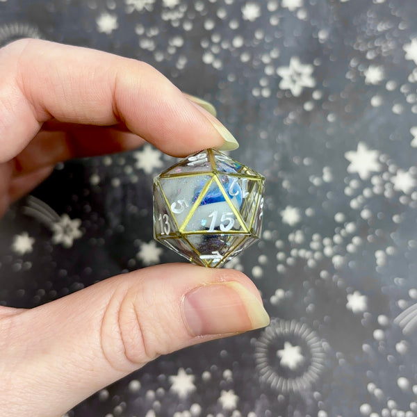 "Peaceful Planets" - Show Off Logo d20