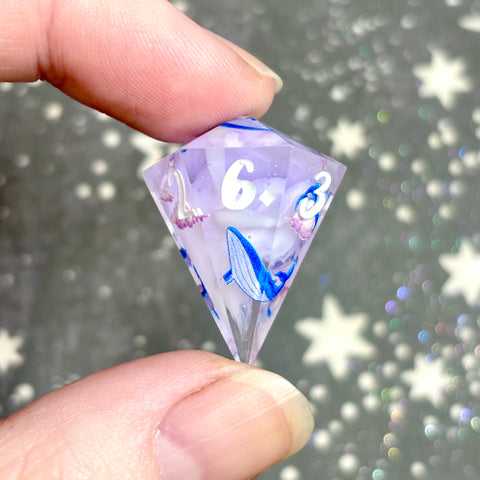 "Whales in the Clouds" - Show Off Gem d6