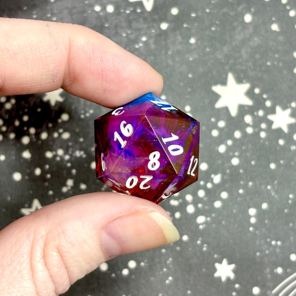 "Galactic Flare" - Show Off Numeric d20