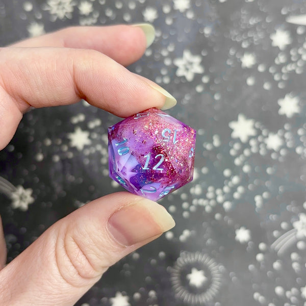 "One Clear Day" - 7 Piece Show Off Set - Logo d20