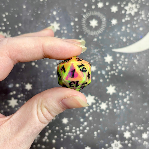 "Neon Nonsense" - Standard Logo d20
