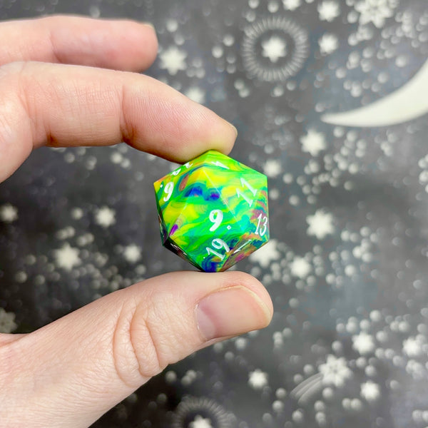 "Neon Collision" - Show-Off Logo d20