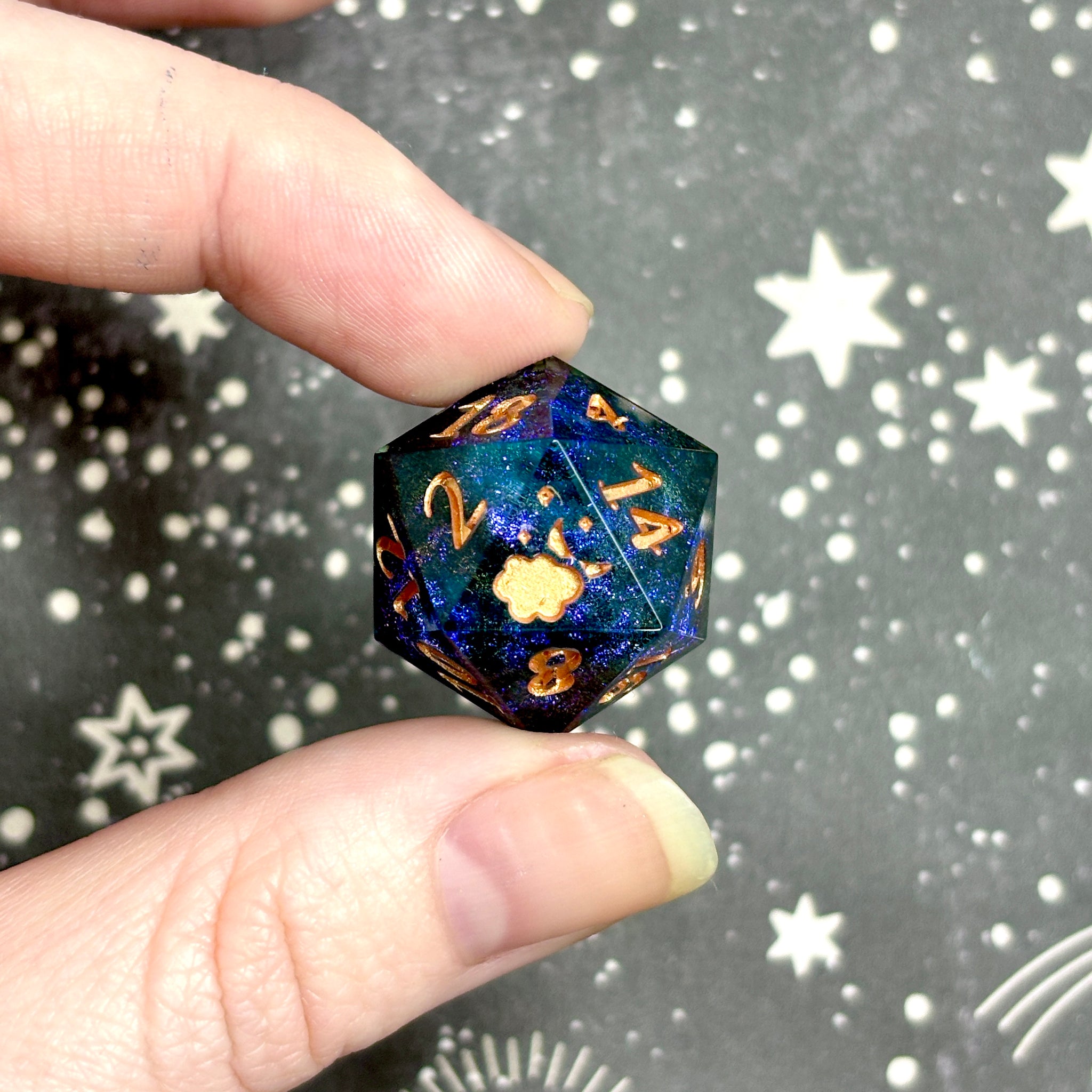 "Astro Gleam" - Standard Logo d20
