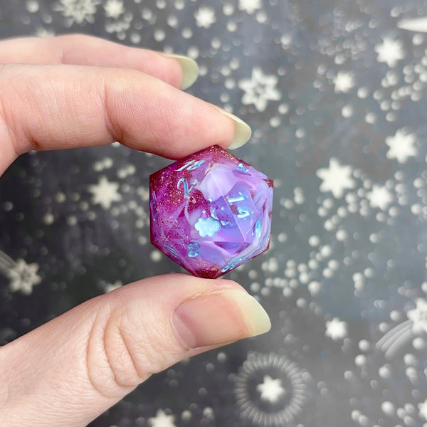 "One Clear Day" - 7 Piece Show Off Set - Logo d20