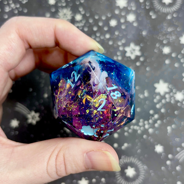 "Forging Imagination" - 40mm Show-Off Logo d20