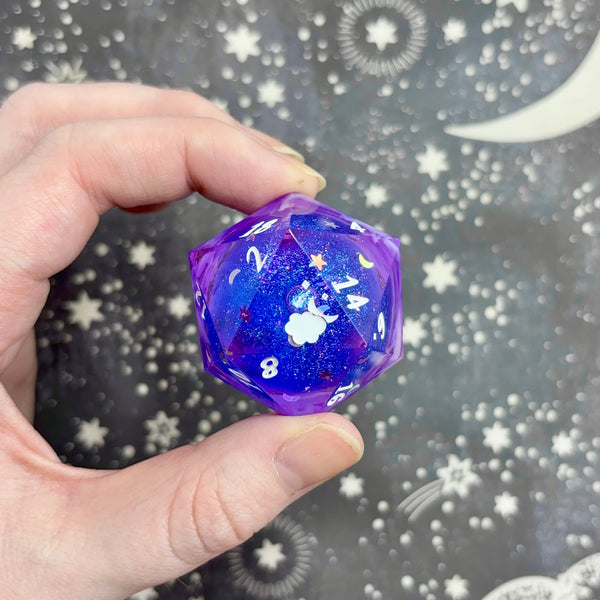 "Star Sworn" - 35mm Show-Off Logo d20