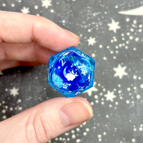 "Liquid Ocean" - Show Off Logo d20