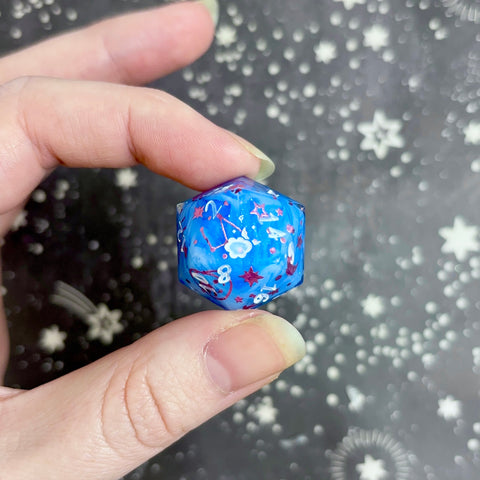 "Evening Greeting" - Show Off Logo d20