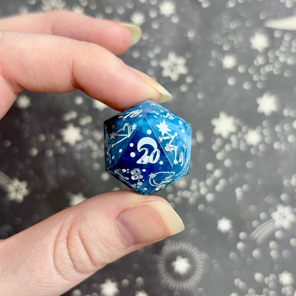 "Starry Eyed" - Show Off Numeric d20