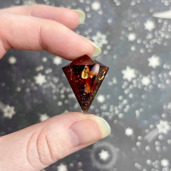 "Ash and Cinders" - Show Off Gem d6