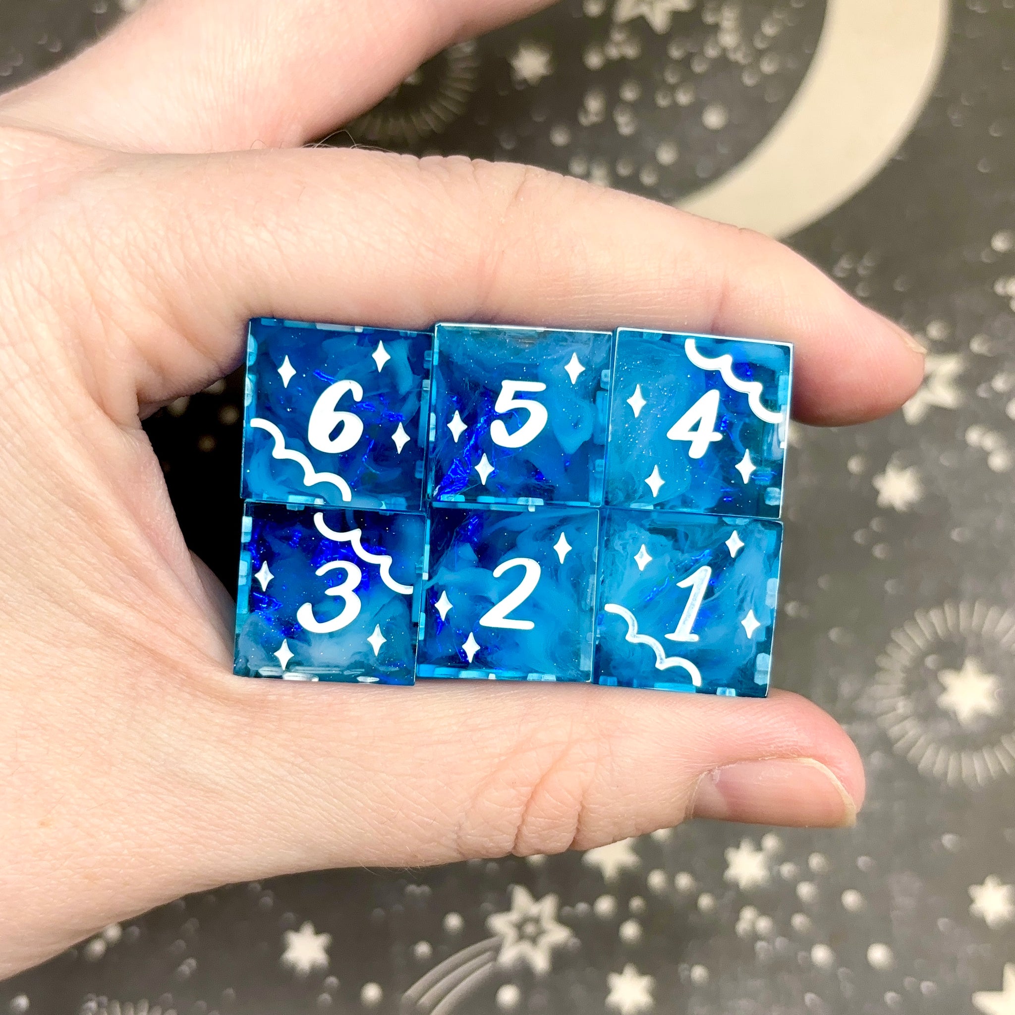 "Ice Cubes" - 6d6 Set