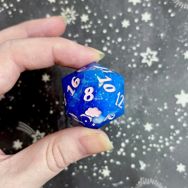 "Astral Whim" - 30mm Logo d20