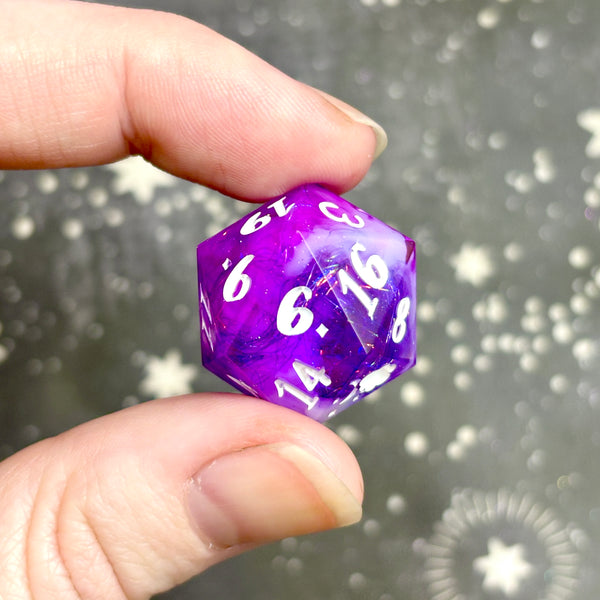 "Sky Full of Fireworks" - 7 Piece Set - Logo d20