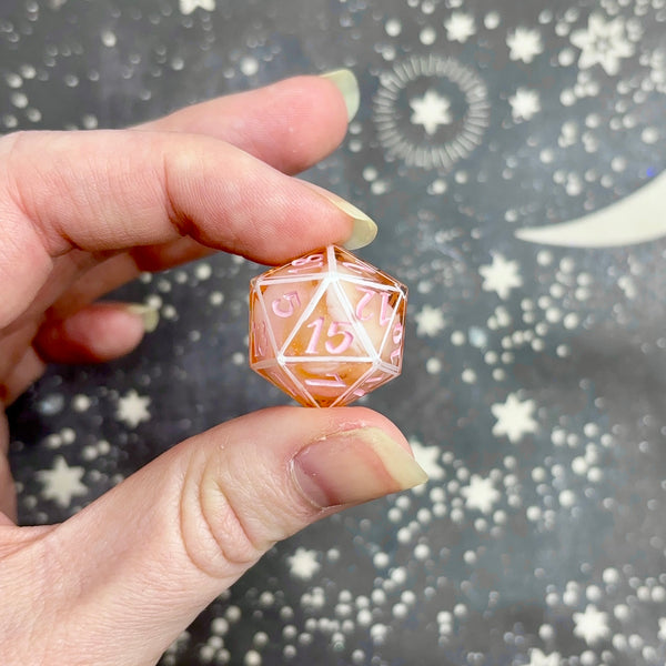 "Peachy Keen" - Standard Numeric d20