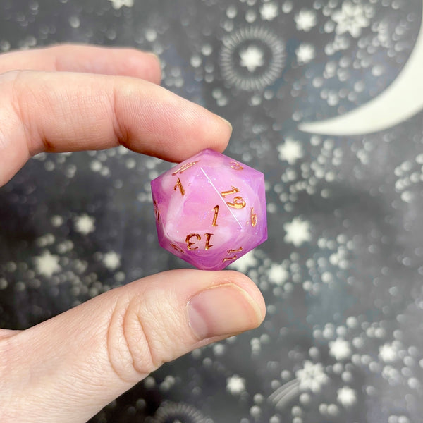 "Self Care" - Show-Off Numeric d20